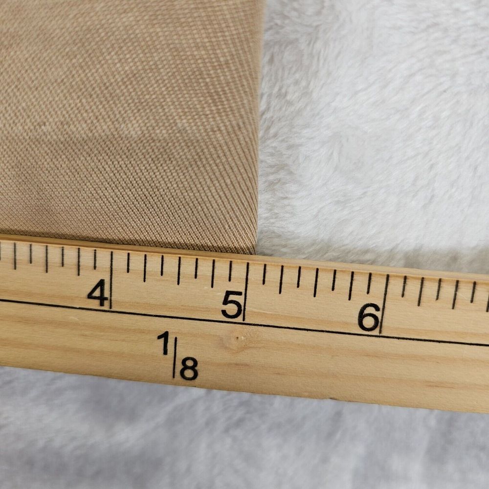 Lauren Ralph Lauren Pants Womens 6 Ankle Zip Leg Low Rise Slash Pockets Tan EUC - Picture 10 of 11
